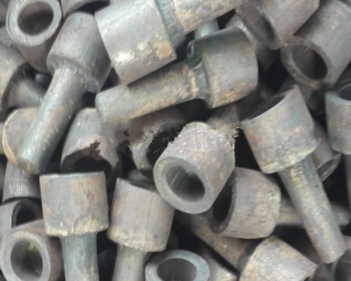 geschmiedeter Werkst&uuml;ckrohling mitlaufender K&ouml;rnerstahl 45-MWMECHPARTS